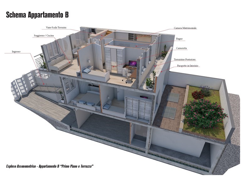Attico in Vendita a Sassari, zona San Francesco, 189'000€