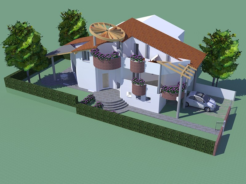 Villa in Vendita a Bagnacavallo, 330'000€, 350 m²