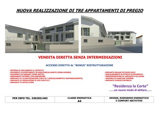 Appartamento in Vendita a Arcene, zona VIA LEONE XIII N.18/20, 200'000€, 120 m², con Box