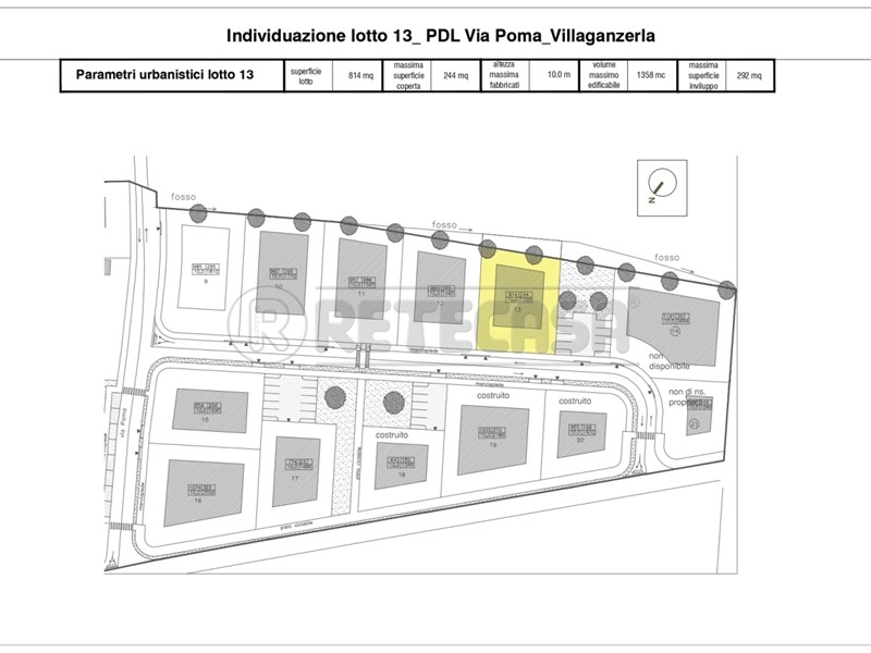 Terreno edificabile in Vendita a Castegnero, zona Villaganzerla, 74'000&euro;, 