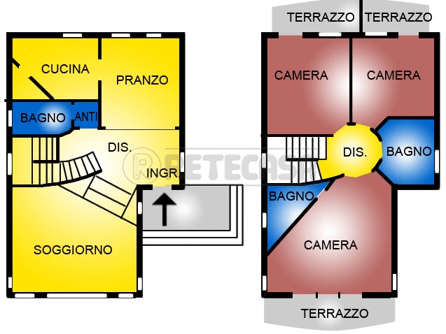 Villa in Vendita a Casciana Terme Lari, zona Lari, 650'000€, 200 m², con Box