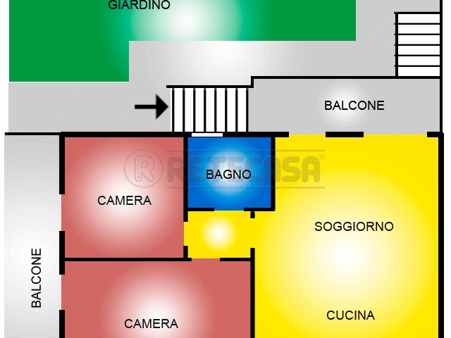 Trilocale in Vendita a Casciana Terme Lari, zona Perignano, 175'000€, 85 m², con Box