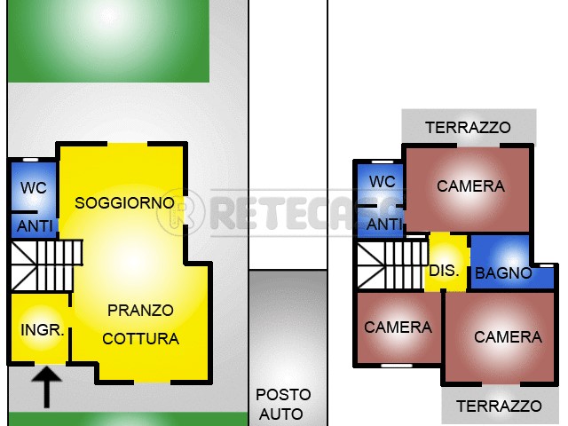 Casa Indipendente in Vendita a Montopoli in Val d'Arno, zona San Romano, 370'000€, 200 m², con Box