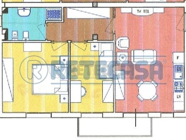 Trilocale in Vendita a Santa Croce sull'Arno, zona Santa Croce Sull'Arno, 120'000€, 65 m²
