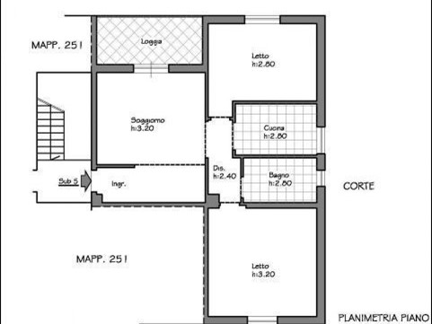 Quadrilocale in Vendita a Vezzano Ligure, 140'000€, 60 m²