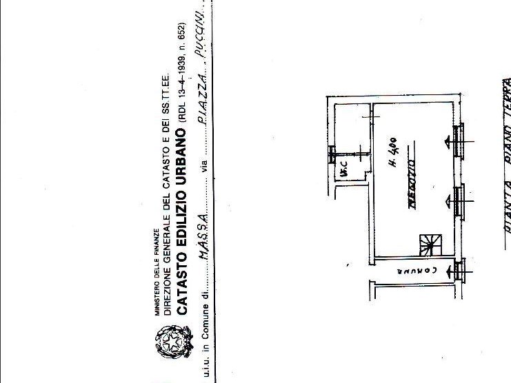 Immobile commerciale in Vendita a Massa, 220'000&euro;, 90 m²