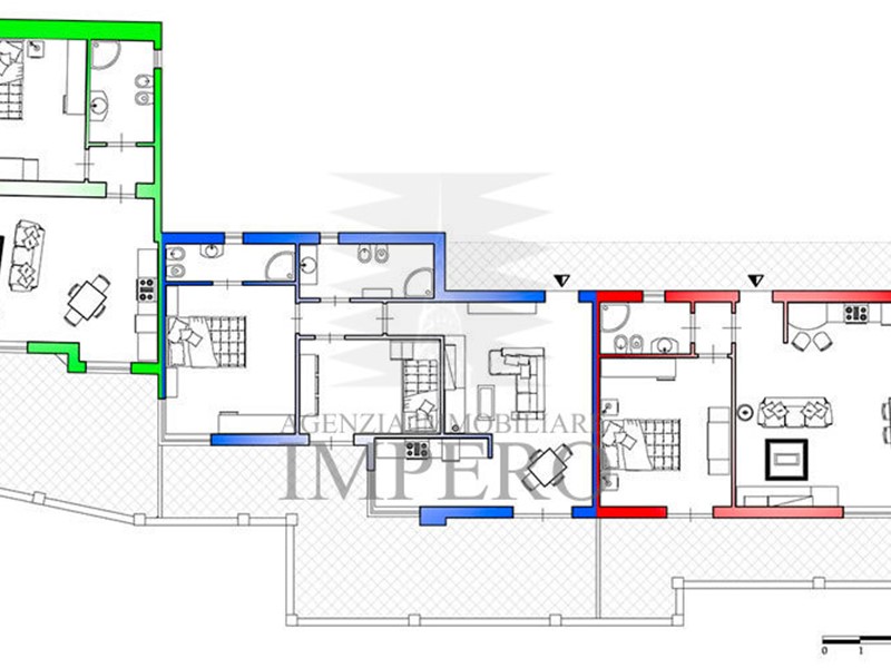 Trilocale in Vendita a Ventimiglia, zona Latte, 70 m²