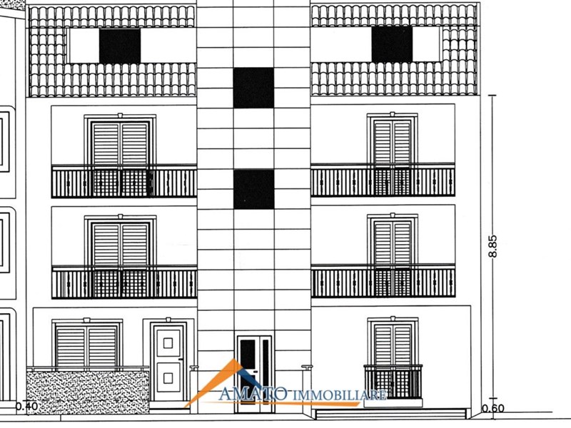Quadrilocale in Vendita a Pozzallo, zona centro, 160'000€, 100 m², con Box