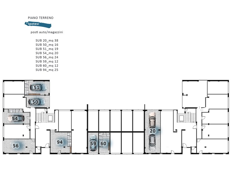 Posto auto in Vendita a Asti, zona CORSO CASALE, 20'000&euro;