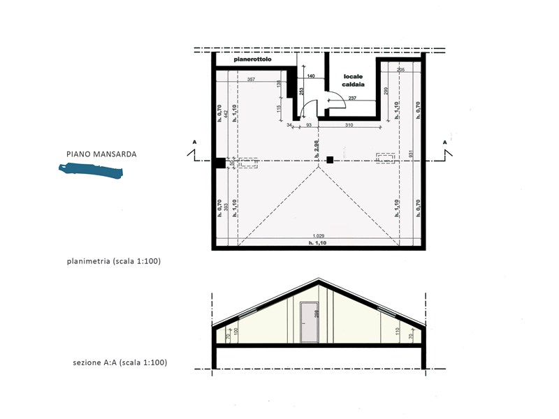 Appartamento in Vendita a Santo Stefano Belbo, 100'000€, 115 m²