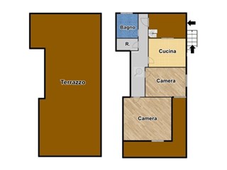 Villa bifamiliare in Vendita a Carini, zona villagrazia di carini, 52'000€, 65 m²