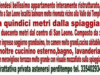 Appartamento in Vendita a Agrigento, zona San Leone, 320'000€, 170 m²