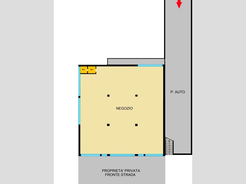 Immobile commerciale in Affitto a Sarzana, 200 m²
