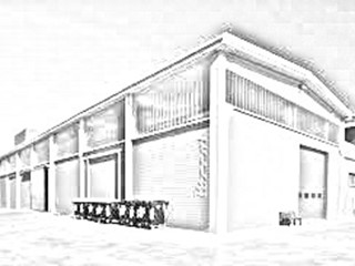 Capannone in Affitto a Carrara, 10'000€, 1250 m²