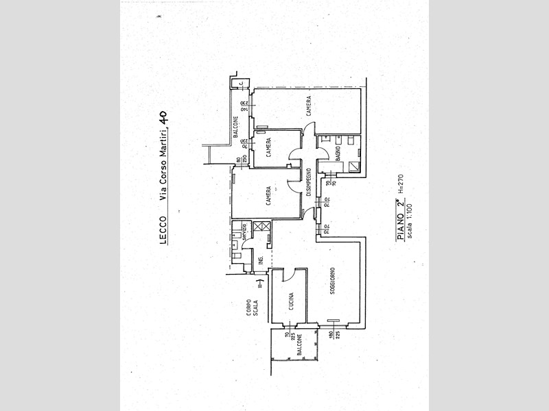 Quadrilocale in Vendita a Lecco, zona Centro, 320'000€, 125 m², arredato