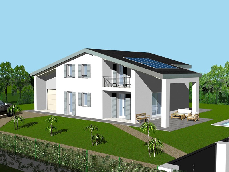 Villa in Vendita a Saonara, zona Villatora di Saonara, 450'000€, 230 m², con Box