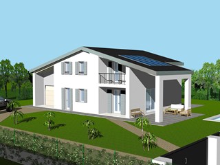 Villa in Vendita a Saonara, zona Villatora di Saonara, 450'000€, 230 m², con Box