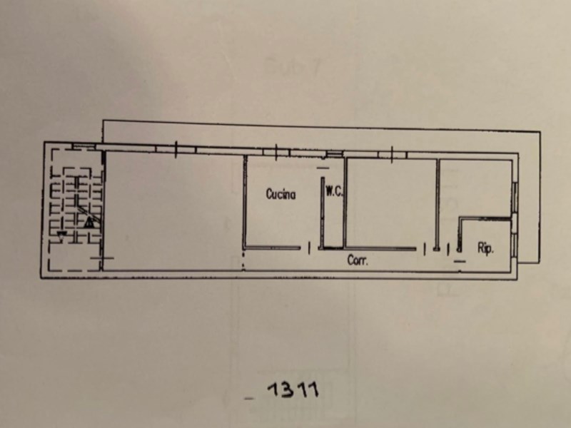 Quadrilocale in Vendita a Santa Elisabetta, zona Santa Elisabetta, 45'000€, 100 m²