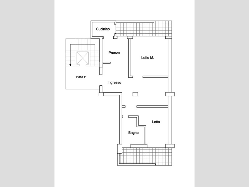 Appartamento in Vendita a Noci, zona Via L. Da Vinci 36/b, 80'000€, 80 m²
