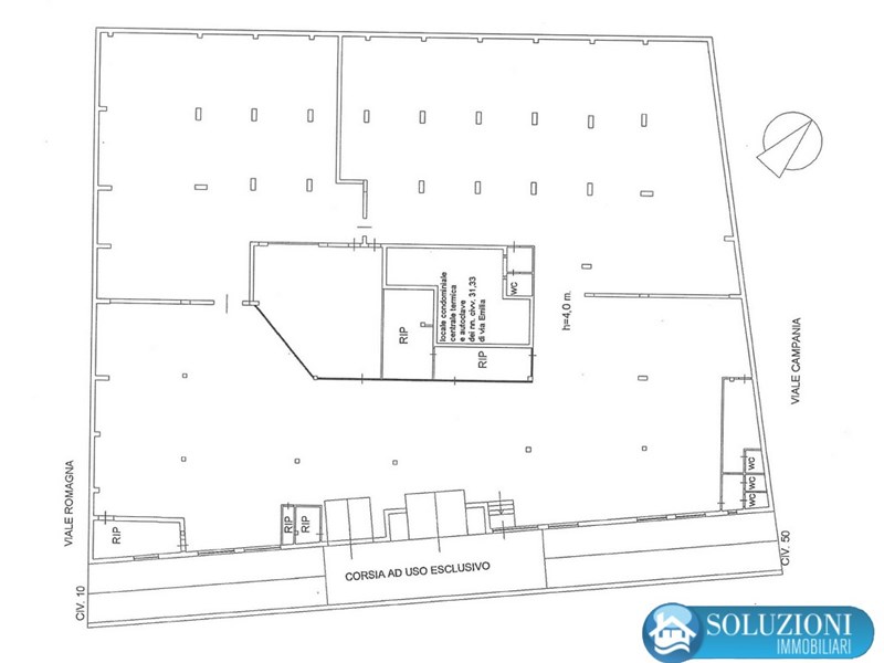 Magazzino in Affitto a Palermo, zona viale Campania, 6'000€, 1600 m²