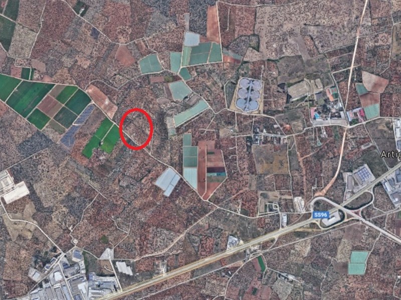 Terreno agricolo in Vendita a Modugno, zona strada vstatale 96, 19'000€, 10000 m²