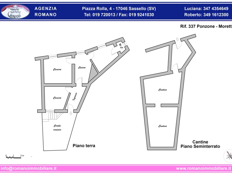 Casa Semi Indipendente in Vendita a Mioglia, 50'000€, 200 m²