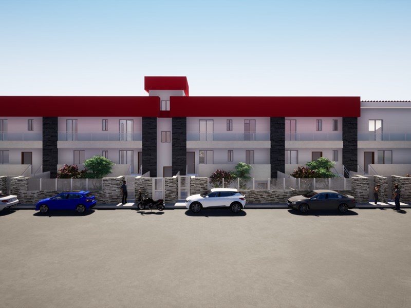 Villetta a schiera in Vendita a Sannicandro di Bari, zona Corso Vittorio Emanuele, 120 m², con Box