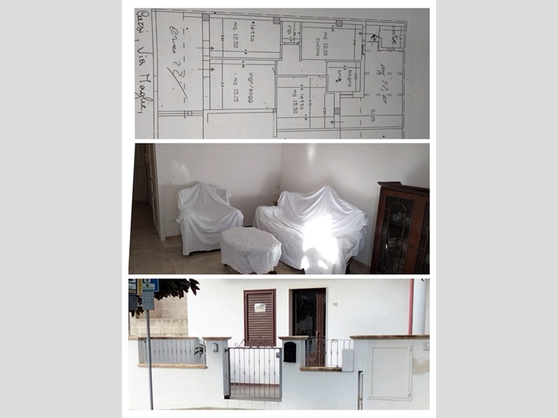 Casa Semi Indipendente in Vendita a Cursi, zona venendo da Maglie all'entrata di Cursi, 120'000€, Mq 135