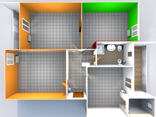 Quadrilocale in Vendita a Cassano delle Murge, zona liceo, 82'000€, 85 m²