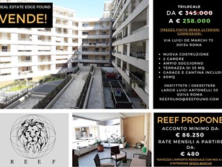 Trilocale in Vendita a Roma, 258'000€, 80 m²