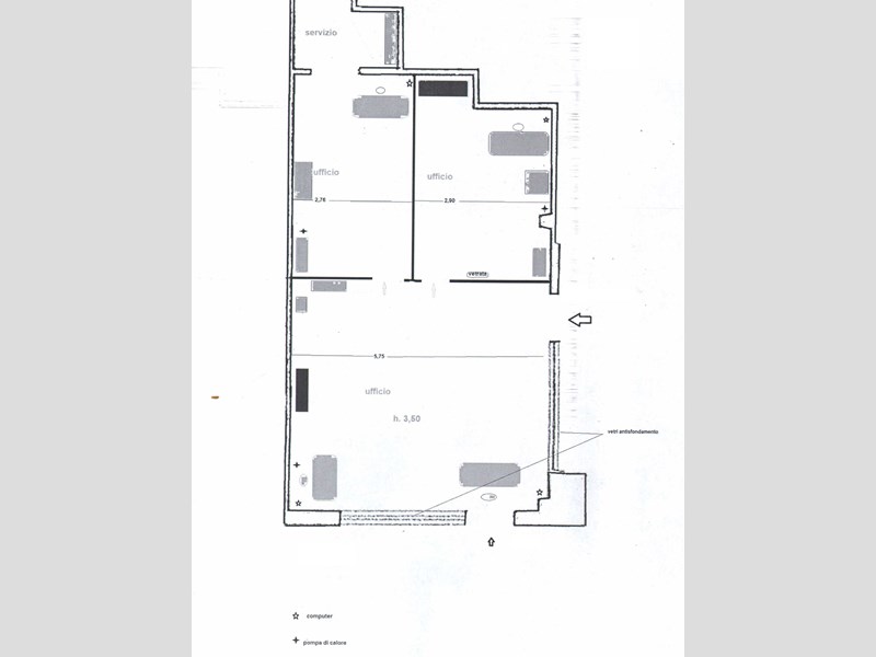 Immobile commerciale in Vendita a Oristano, 65 m²