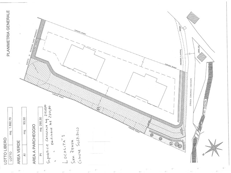 Terreno edificabile in Vendita a Sospirolo, zona San Zenon, 117'200€, 2930 m²
