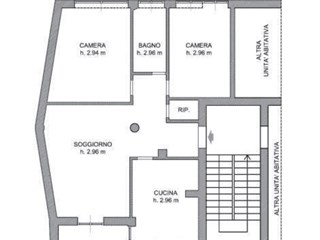 Trilocale in Vendita a Milano, zona Roserio, 135'000€, 90 m², arredato