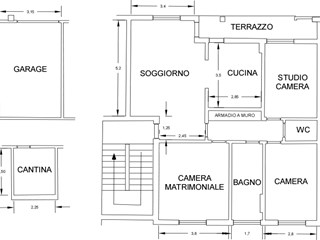 Appartamento in Vendita a Volterra, zona Colombaie, 190'000€, 85 m²