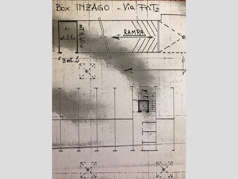 Box in Affitto a Inzago, zona Via Fritz - Supermercato U2