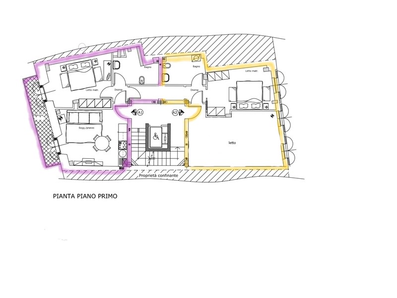Quadrilocale in Vendita a Ponte San Pietro, zona centro, 193'000€, 116 m², arredato