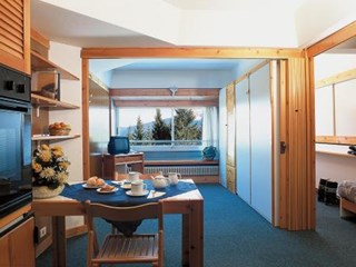 Bilocale in Affitto a Mezzana, zona MARILLEVA 1400 - RESIDENCE IL VIGO DI MARILLEVA, 1'200€, 25 m², arredato