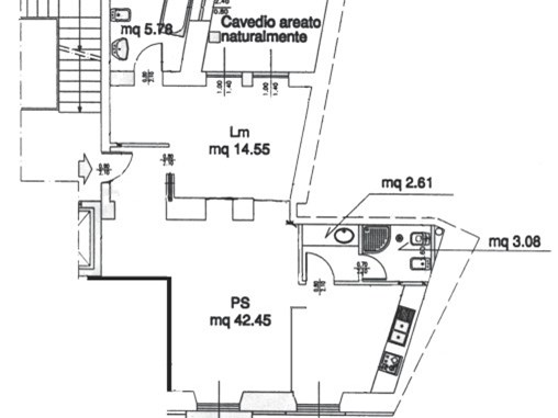 Bilocale in Affitto a Cagliari, zona Castello, 750€, 68 m²