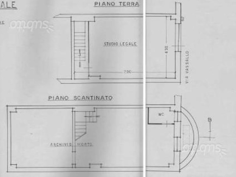 Ufficio in Vendita a Roma, zona Tiburtina, 80'000€, 77 m²