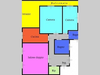 Attico in Vendita a Roma, 595'000€, 130 m²
