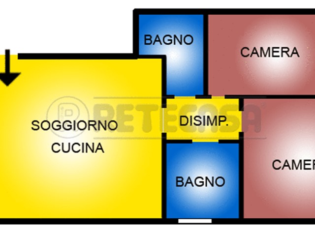 Trilocale in Vendita a Sandrigo, zona SANDRIGO, 167'000&euro;, 115 m², arredato, con Box