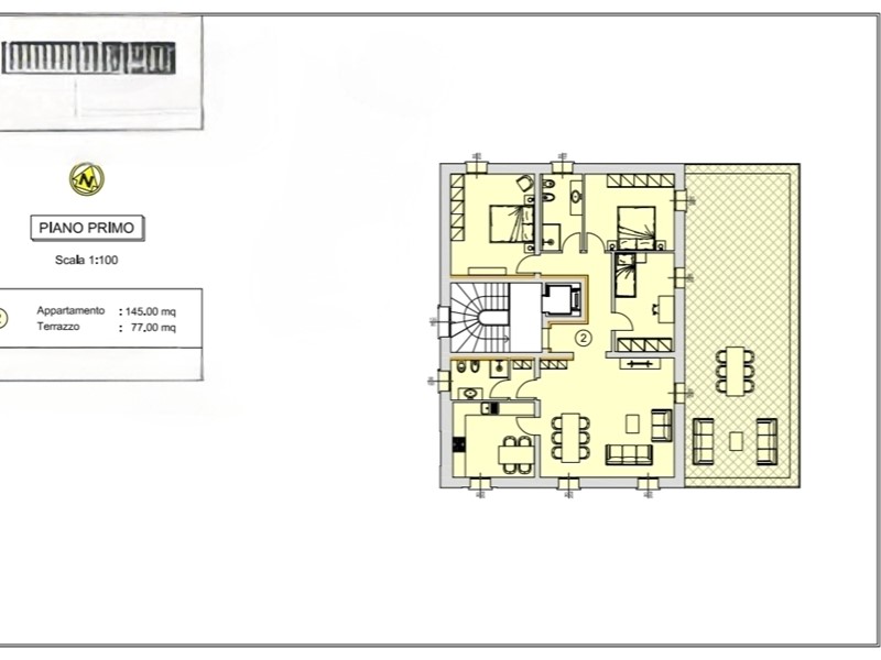 Appartamento in Vendita a Reggio Emilia, zona Circonvallazione, 530'000&euro;, 145 m², con Box