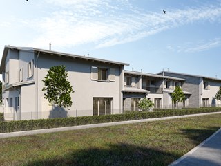 Villetta a schiera in Vendita a Faenza, zona Borgo, 339'000€, 156 m²