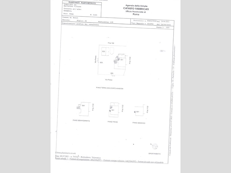 Villa bifamiliare in Vendita a Anzio, zona LIDO DELLE SIRENE, 280'000€, 220 m²