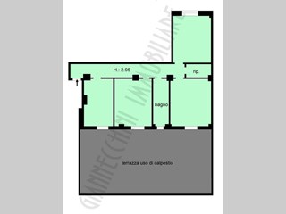 Ufficio in Vendita a La Spezia, zona Mazzetta , 120'000€, 90 m²