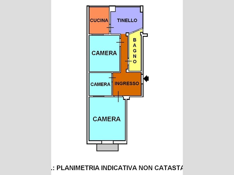 Ufficio in Vendita a Taranto, 45'000€, 80 m²