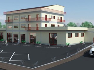 Immobile commerciale in Affitto a Campobasso, zona Via colle delle api , 9'000€, 822 mq più piazzale esterno 