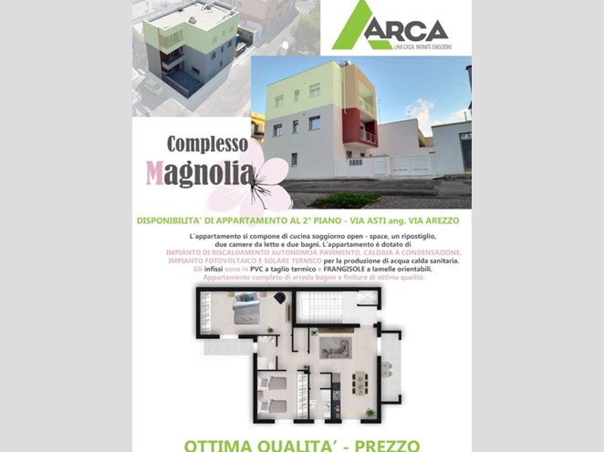 Appartamento in Vendita a Galatina, zona Via Asti , 128'050€, 90 m²