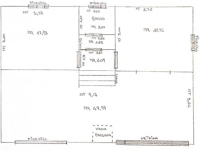 Negozio in Vendita a Piacenza, zona Via Luigi Pirandello 32, 115'000€, 95 m²