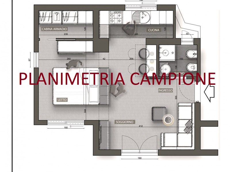 Monolocale in Affitto a Torino, zona San Salvario, 250€, 15 m², arredato